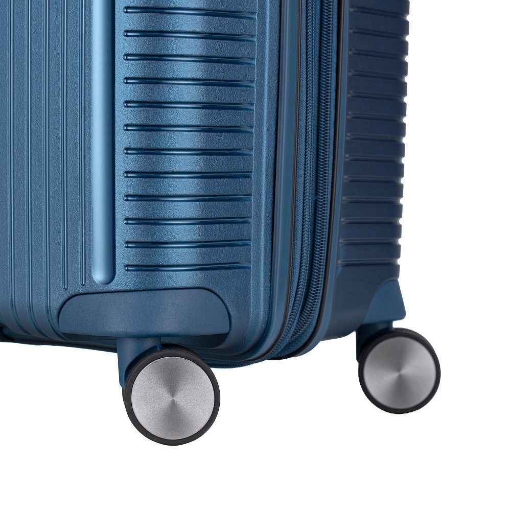 VERAGE VG19006 Rome Large Expandable Suitcase 77cm Blue Travel Items