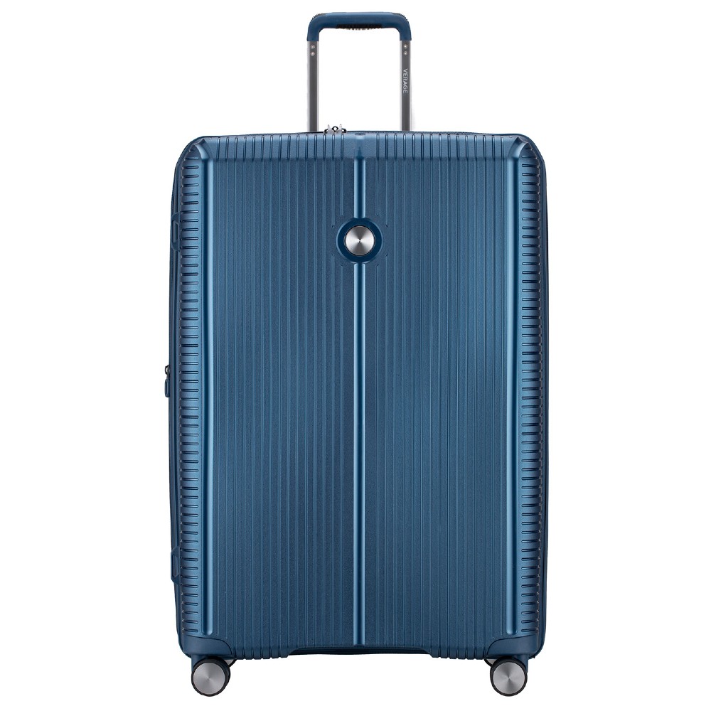 VERAGE VG19006 Rome Large Expandable Suitcase 77cm Blue Travel Items