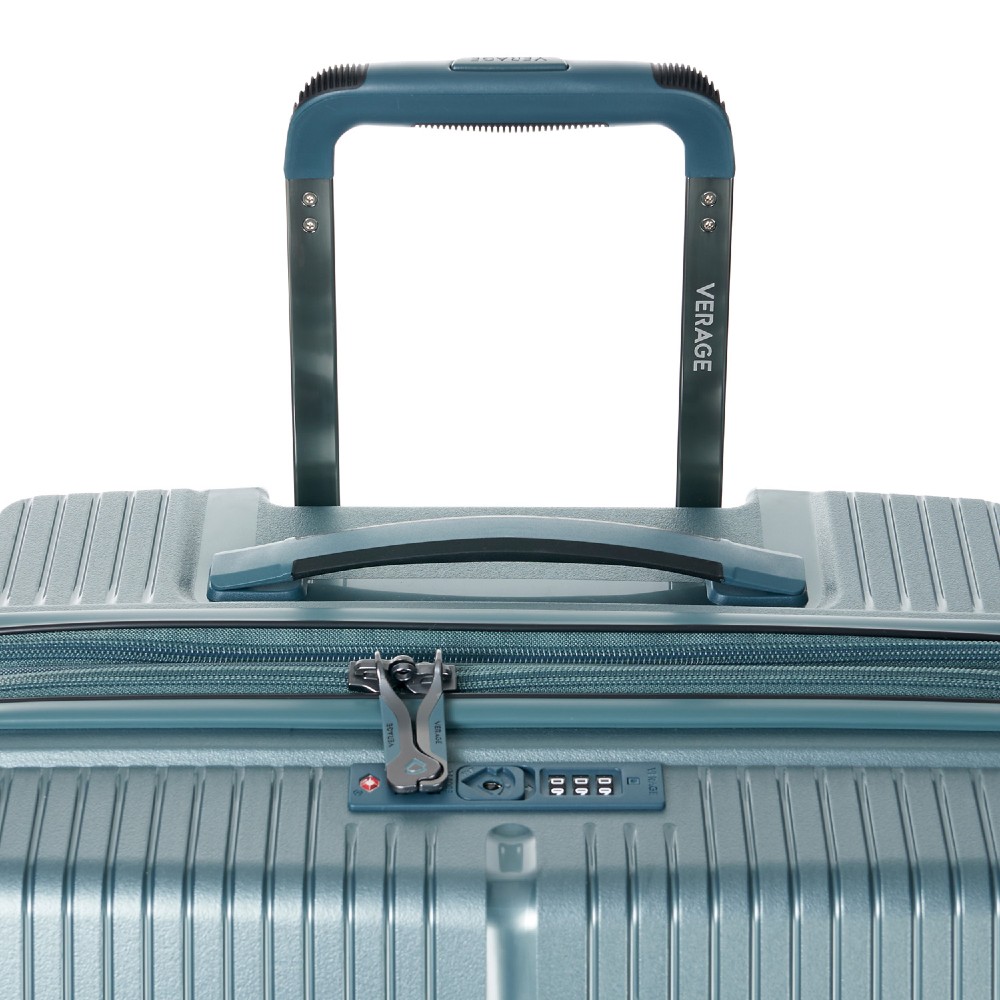 VERAGE VG19006 Rome Medium Expandable Suitcase 66cm Petrol-Green Travel Items