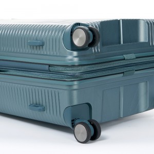 VERAGE VG19006 Rome Medium Expandable Suitcase 66cm Petrol-Green Travel Items