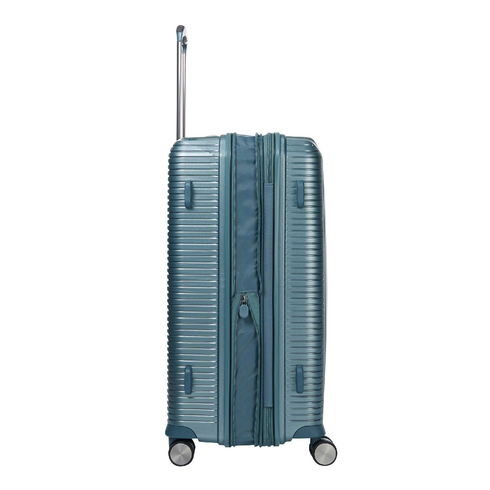 VERAGE VG19006 Rome Medium Expandable Suitcase 66cm Petrol-Green Travel Items