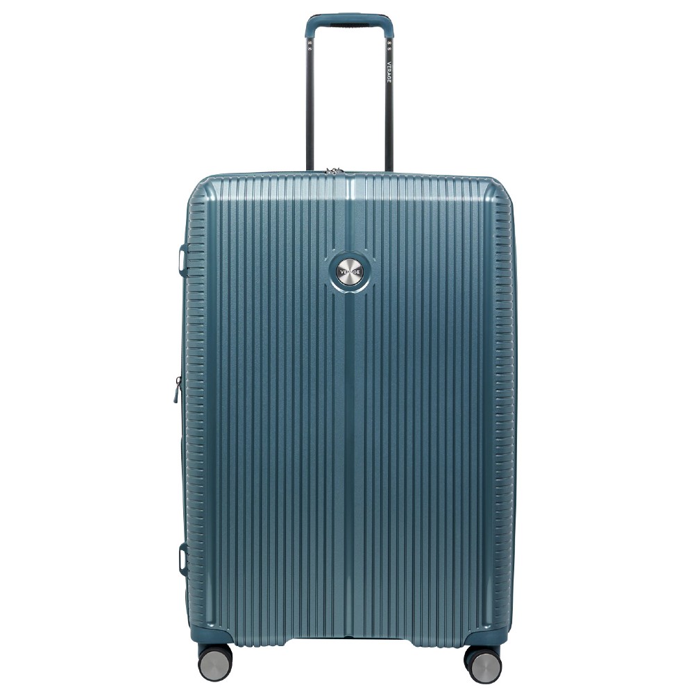 VERAGE VG19006 Rome Medium Expandable Suitcase 66cm Petrol-Green Travel Items