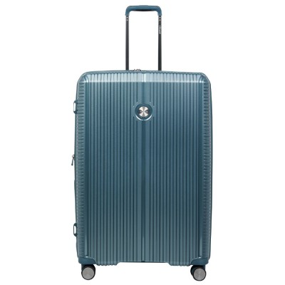 VERAGE VG19006 Rome Large Expandable Suitcase 77cm Petrol-Green
