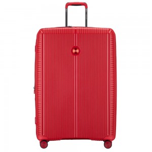VERAGE VG19006 Rome Medium Expandable Suitcase 66cm Red Travel Items