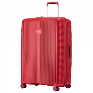 VERAGE VG19006 Rome Large Expandable Suitcase 77cm Red Travel Items