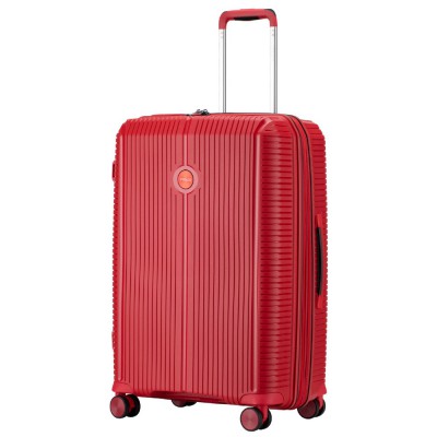 VERAGE VG19006 Rome Medium Expandable Suitcase 66cm Red