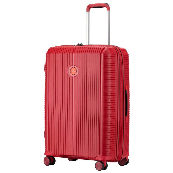 VERAGE VG19006 Rome Βαλίτσα Μεσαία Expandable 66cm Κόκκινη