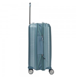 VERAGE VG19006 Rome Cabin Suitcase Expandable 55cm Petrol-Green Travel Items