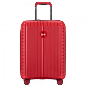 VERAGE VG19006 Rome Cabin Suitcase Expandable 55cm Red Travel Items