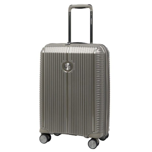 VERAGE VG19006 Rome Βαλίτσα Καμπίνας Expandable 55cm Σαμπανιζέ-Χακί