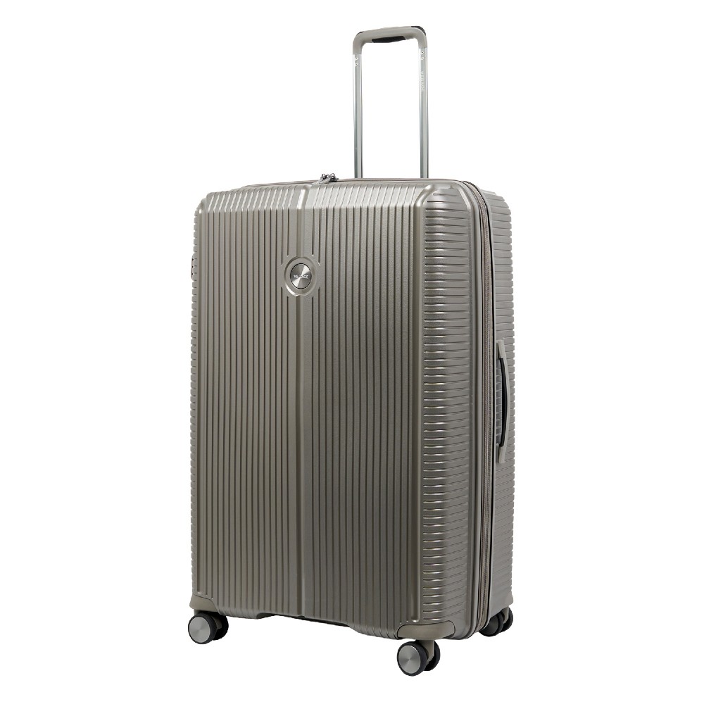 VERAGE VG19006 Rome Large Expandable Suitcase 77cm Champagne-Chaki Travel Items