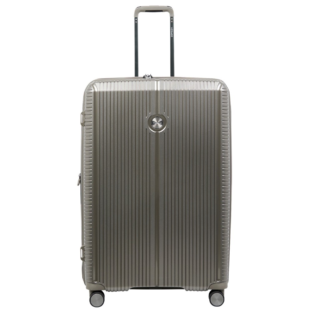 VERAGE VG19006 Rome Large Expandable Suitcase 77cm Champagne-Chaki Travel Items