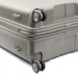 VERAGE VG19006 Rome Large Expandable Suitcase 77cm Champagne-Chaki Travel Items