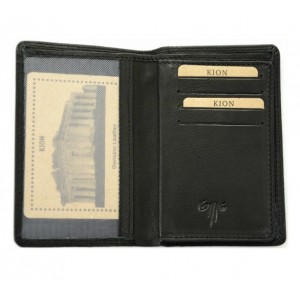 Πορτοφολι θηκη εγραφων ΚΙΟΝ 332 μαύρο