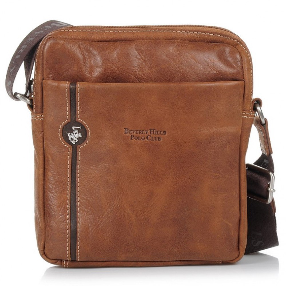 Τσαντάκι δερμα POLO CLUB BH-382 ταμπα Bags