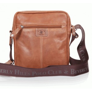 Τσαντάκι δερμα POLO CLUB BH-382 ταμπα Bags