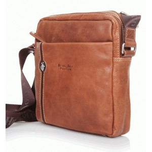 Τσαντάκι δερμα POLO CLUB BH-382 ταμπα Bags