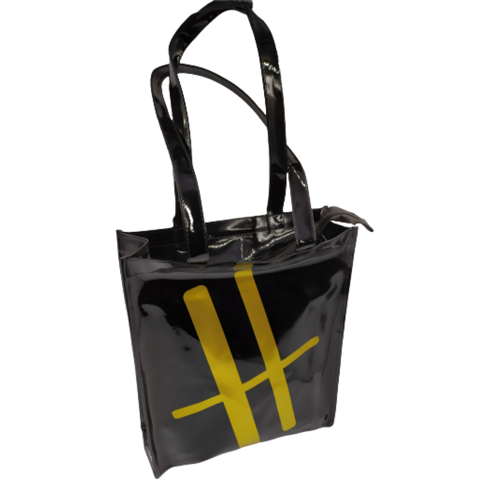 SHOPPING BAG 089479 MΑΥΡΗ Bags