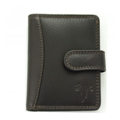 Καρτοθηκη kion 602 δέρμα καφε RFID