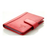 Καρτοθηκη kion 602 δέρμα κοκκινο RFID 1